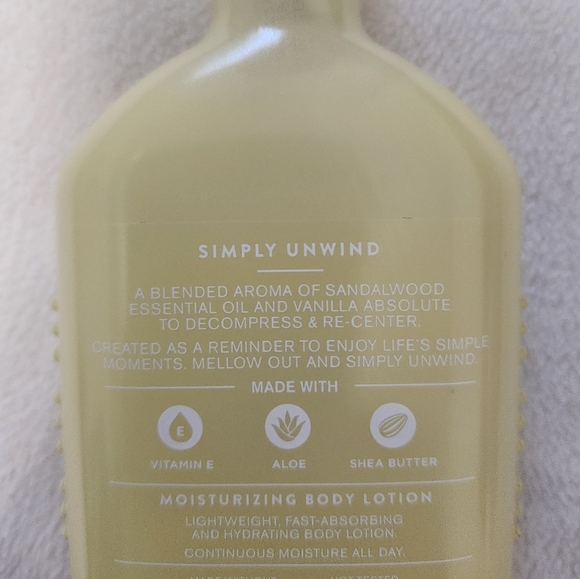 Bath & Body Works aromatherapy lotion - Picture 2 of 2